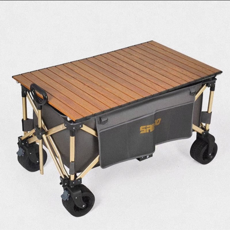 营地车遮阳棚顶棚露营车户外手拉车野营拖车防雨顶棚