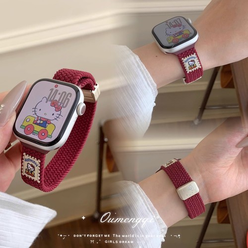 欧梦琪秋冬可爱女款KT猫手表腕带