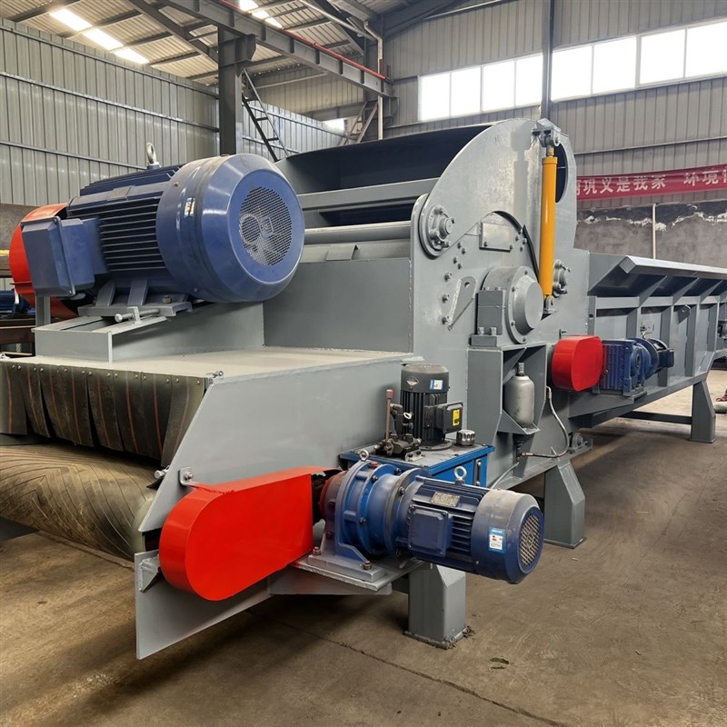 木材粉碎机大型移动木板木头切片机竹木破碎建筑模板综合破碎机