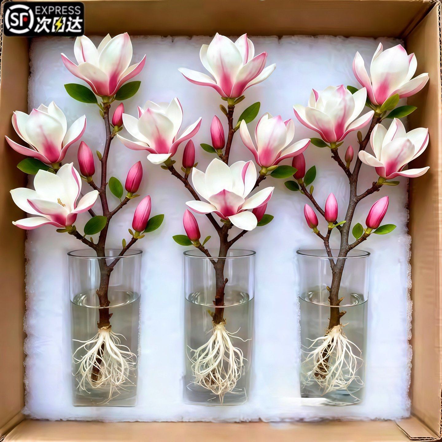 带花苞玉兰花水培鲜切花玉兰鲜枝真花过年花束盆栽客厅摆件年宵花,鲜花速递/花卉仿真/绿植园艺,红掌/凤梨/温室花卉,淘宝优惠券,粉丝福利购,淘宝优惠卷