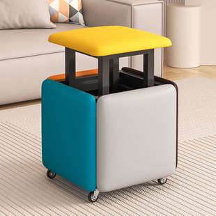 多功能魔方凳组合折叠凳家用凳可叠放沙发凳茶几板凳可收纳小凳子