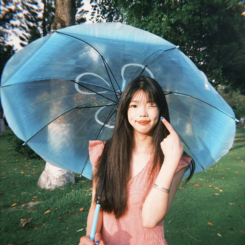 特别好看的雨伞防晒防紫外线高颜值户外出游必备雨伞女晴雨两用