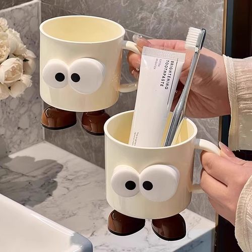 这个漱口杯也太可爱了吧！