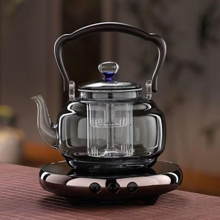 加厚玻璃烧水壶耐高温泡茶壶白茶电陶炉煮茶炉 煮茶壶煮茶器新款