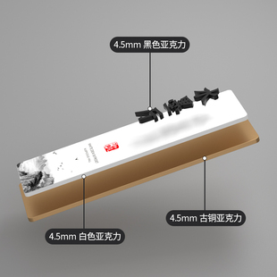 高档酒店包厢包间门牌定制餐饮饭店民宿宴会厅中式包厢牌茶室包房