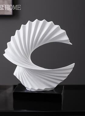 现代轻奢高档酒柜客厅玄关摆件家居创意电视柜办公室艺术软装饰品