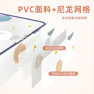 床底收纳箱衣服被子储物收纳盒床尾超扁平整理箱床下折叠家用沙发