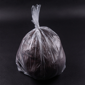 黑色小号 酒店宾馆客房家用一次性平口白色加厚小垃圾袋45