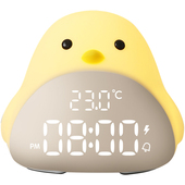 闹钟静音学生用床头创意夜光个性 电子卡通懒人儿童专用小声音超大