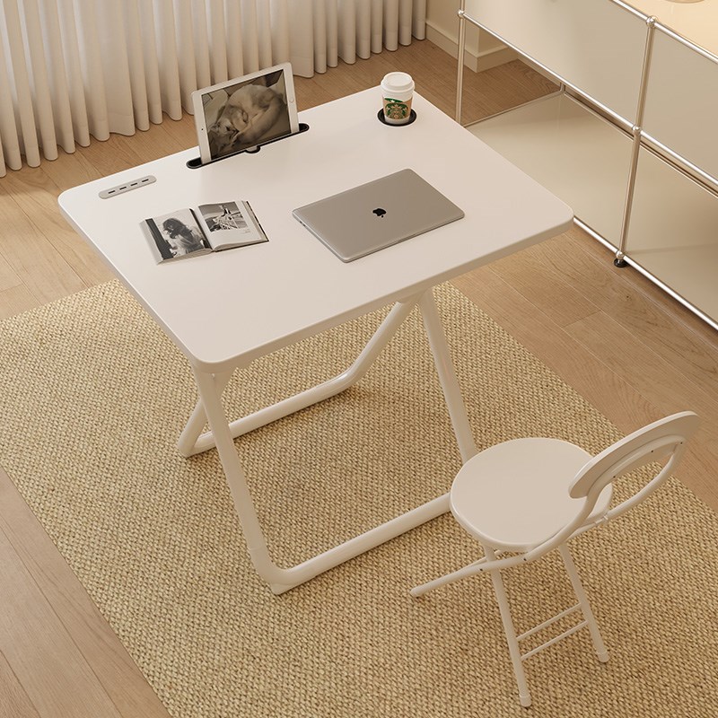 折叠桌电脑桌家用书桌小桌子女生学习桌简易卧室床边写字桌办公桌