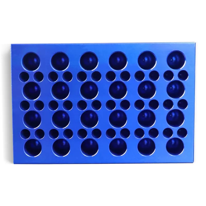 铝制冰盒低温配液模块 0.2/1.5/2/5/10/15/50ml冻存架离心管架