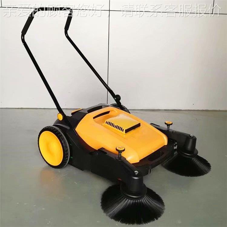 现货供应推式扫机 980无动力工业扫地车 小地型企手业间垃圾清扫