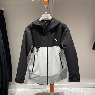 安踏男童连帽2025冬季新款男大童户外系列运动冲锋衣 352546608