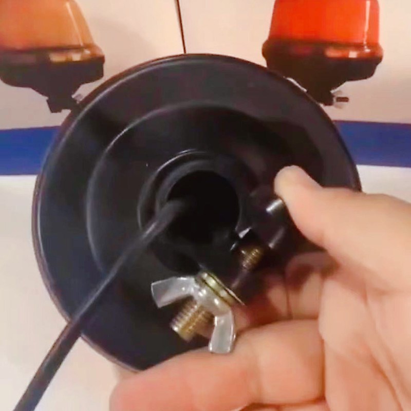 迪尔6B954 6B1204 6B1404拖拉机农机配件M12v24v信号灯改装警示灯