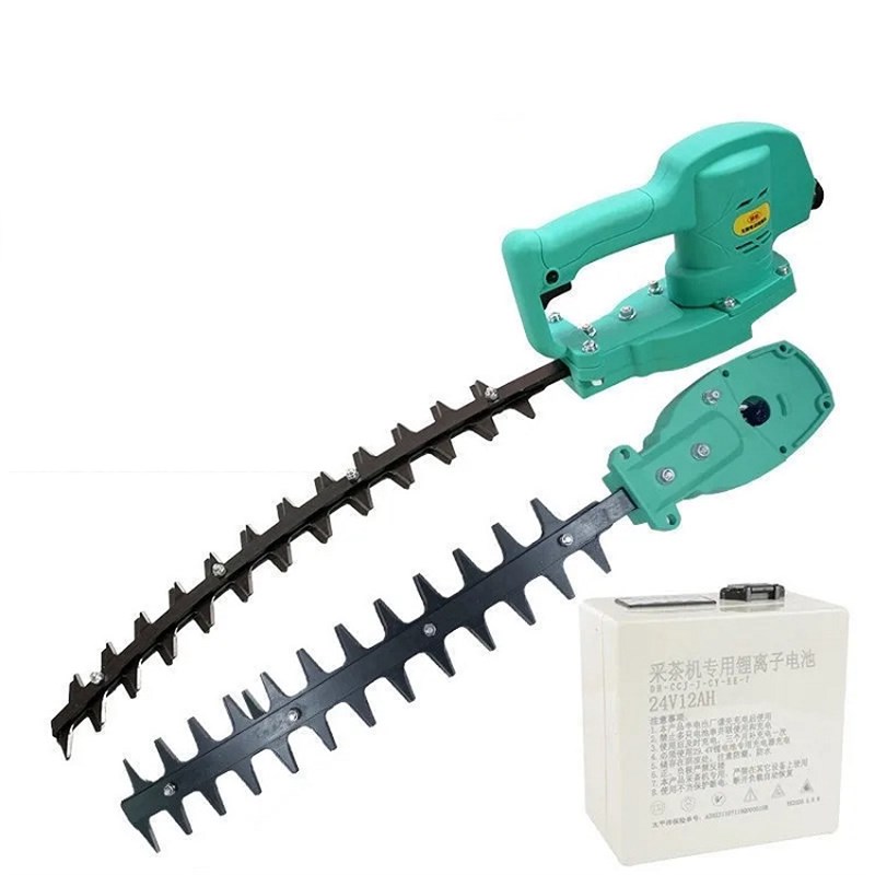 山东勤耕厂家现货电动无刷绿篱机  小型直刀弧形弯刀修枝机