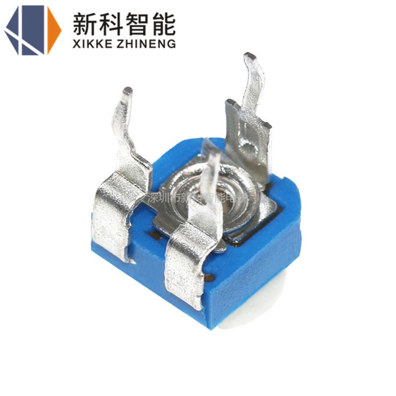 RM065卧式蓝白可调电阻 302 472B 473 3K 4.7K 47K 电位器