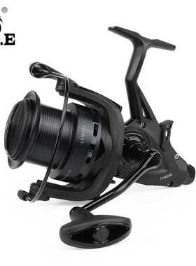 W.P.E专业鲤鱼钓LM-8000/8000S渔线轮7+1bbs 远投金属合金线杯纺