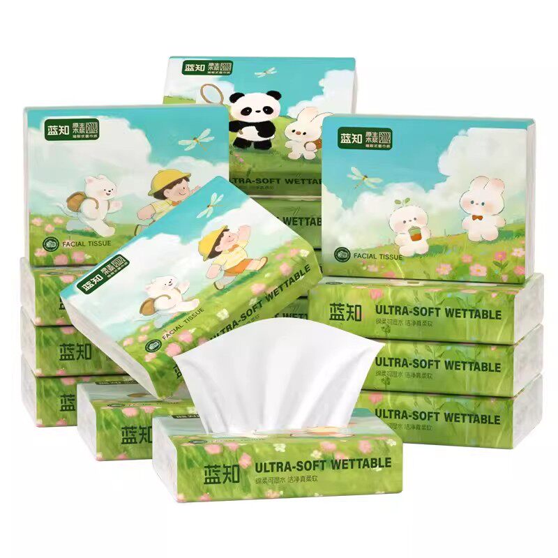 植护抽纸大包家用实惠装整箱批餐巾纸面巾纸婴儿擦手纸巾卫生纸抽