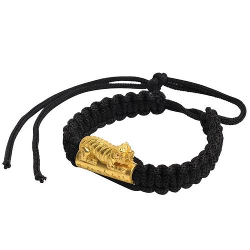 泰国佛牌 龙婆本 龙婆三安 老虎手绳 咬钱虎红绳手炼