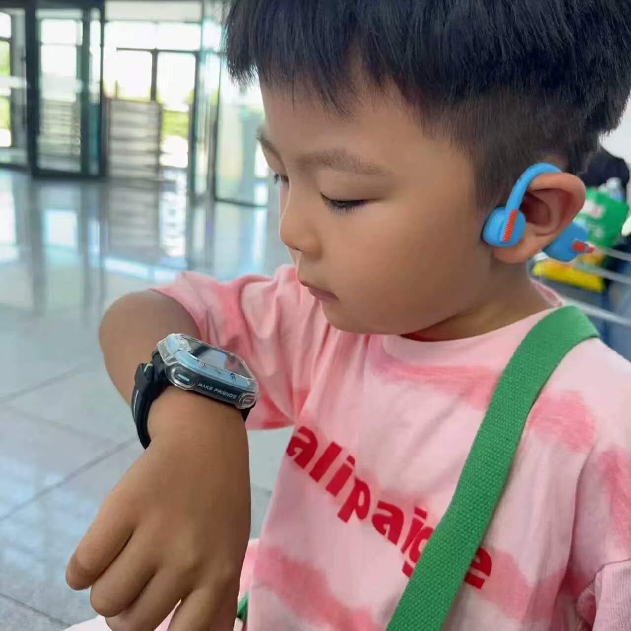 适用小天才电话手表蓝牙耳机无线少年儿童z10z9z8z7sz6不入耳z11