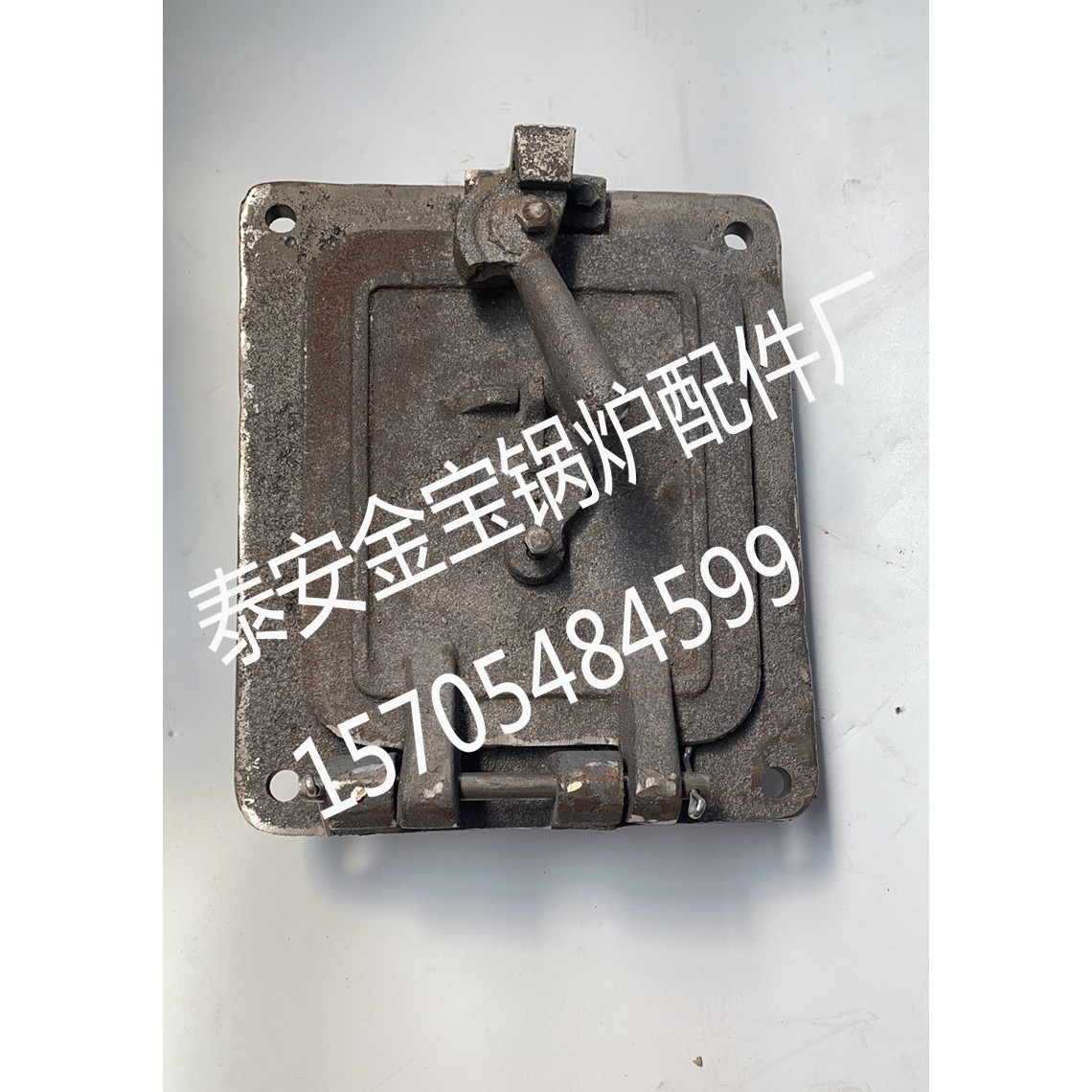 加工锅炉炉门铸铁炉门450防爆门拖拉炉门生物质炉门铸造耐热炉门