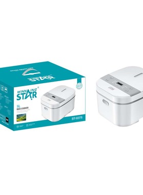 winningstar跨境外贸专供5L多功能触屏家用Rice cooker电饭锅IH煲