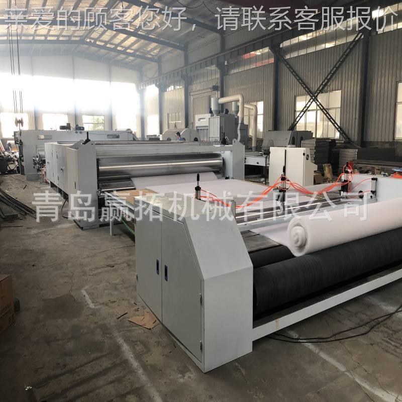 无棉生胶产线 无棉无YT-YZM-0纺产布生产线 无胶棉硬质棉生线机器