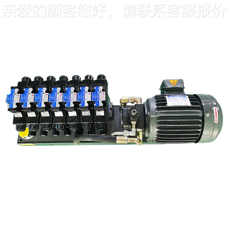 东压莞供应液压系站 7组电DIV磁阀带保调压速液压统可移动液动力