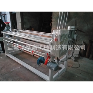 厂家直銷 2600型带自动对边直斜纹卷布机.南通叠石桥家纺城切条机