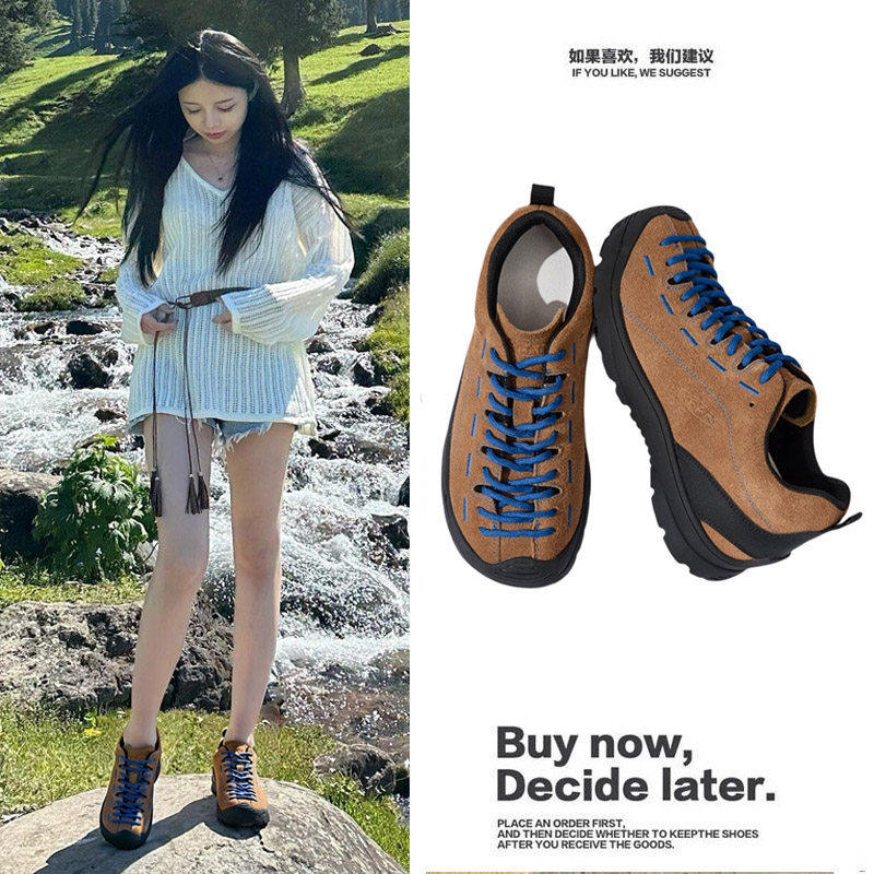 KEEN DA科恩达联名Jasper山系登山鞋男女户外徒步运动休闲鞋情侣