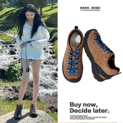 KEEN DA科恩达联名Jasper山系登山鞋男女户外徒步运动休闲鞋情侣