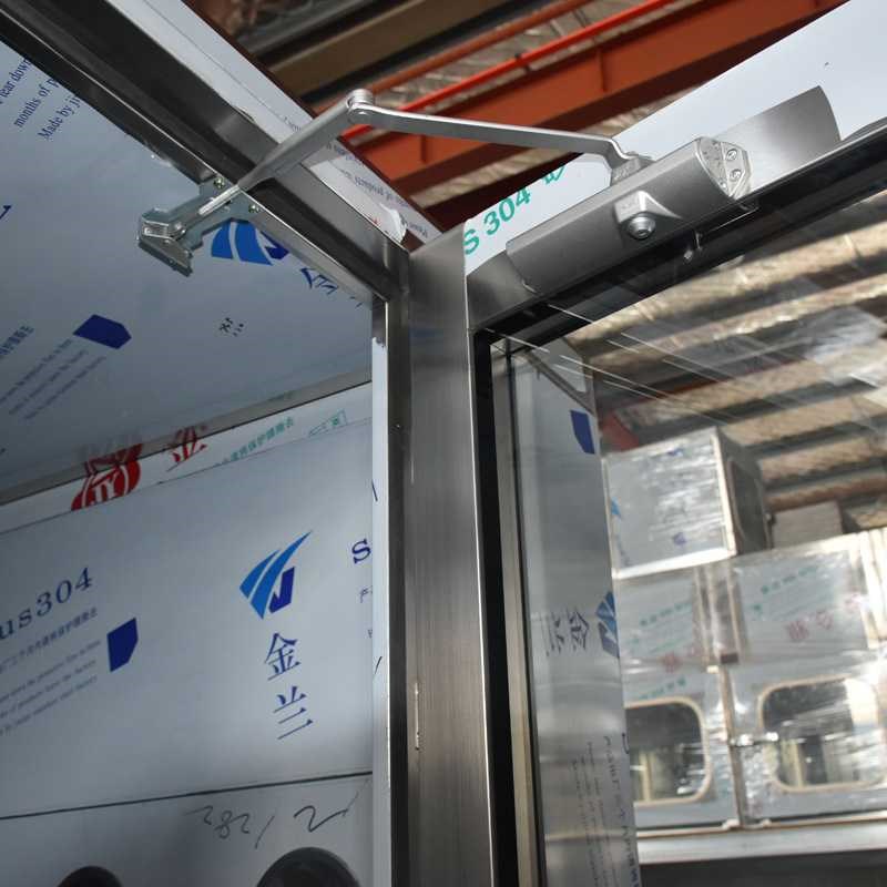 不锈钢风淋室多人双吹自动门风淋室智能语音多R人风淋通道风淋房