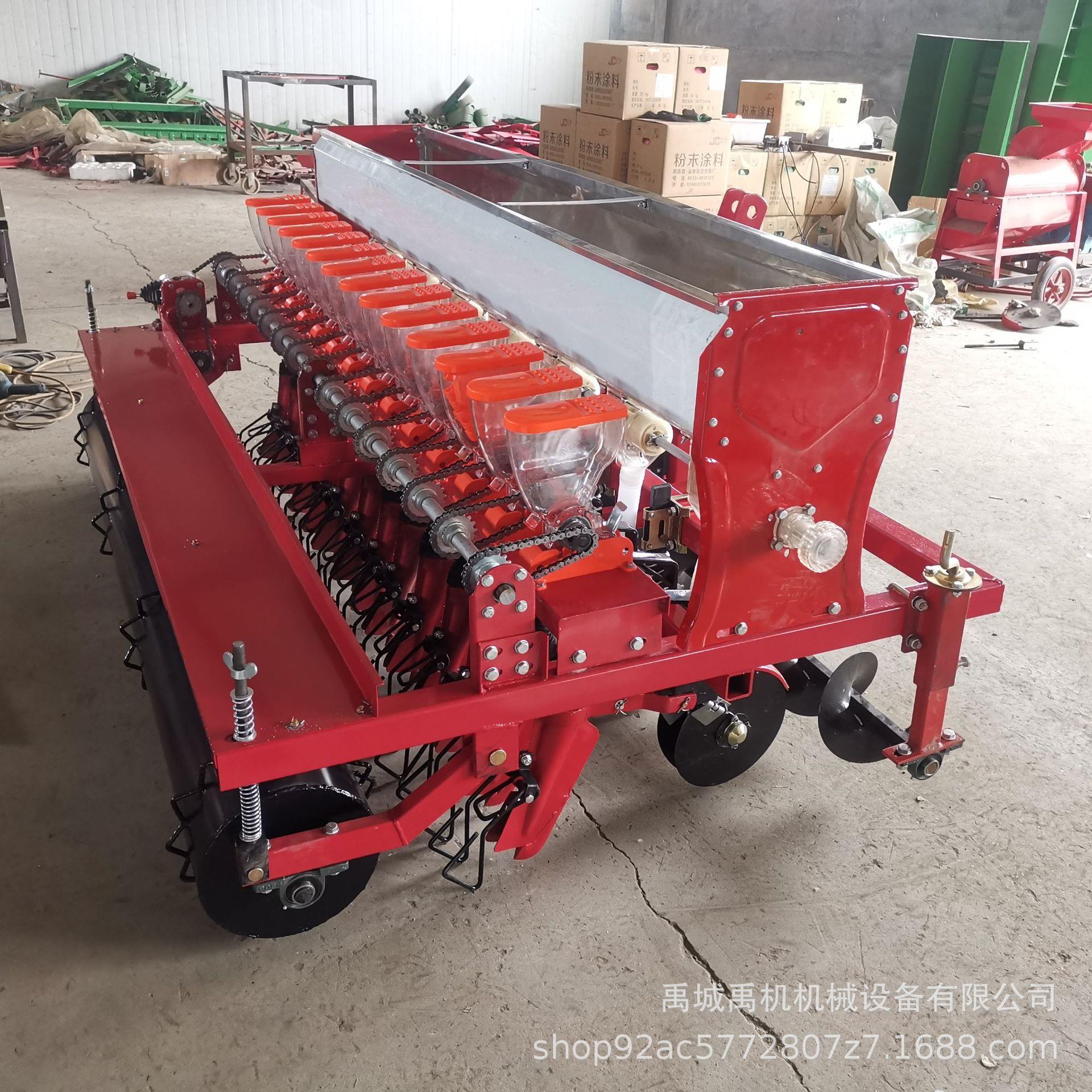 蔬菜播种机四轮后置蔬菜药材播种机小粒种子播种施肥机行数可选