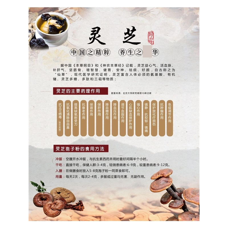 灵芝中国之精粹养生之华海报展板长白山特超市寻味长白山墙贴,个性定制/设计服务/DIY,写真/海报印制,淘宝优惠券,粉丝福利购,淘宝优惠卷