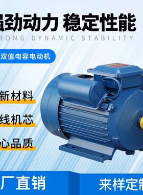 厂家单相双值电容电机1.5W-4220v全铜运转异步电动机定制