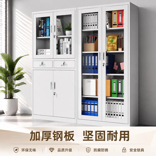 办公铁皮柜财务档案凭证储物柜