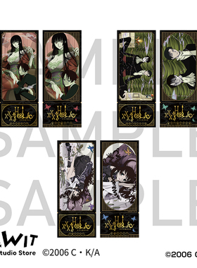 I.G WIT官方现货 xxxHOLiC 票根收藏卡 四月一日动漫周边日谷礼物