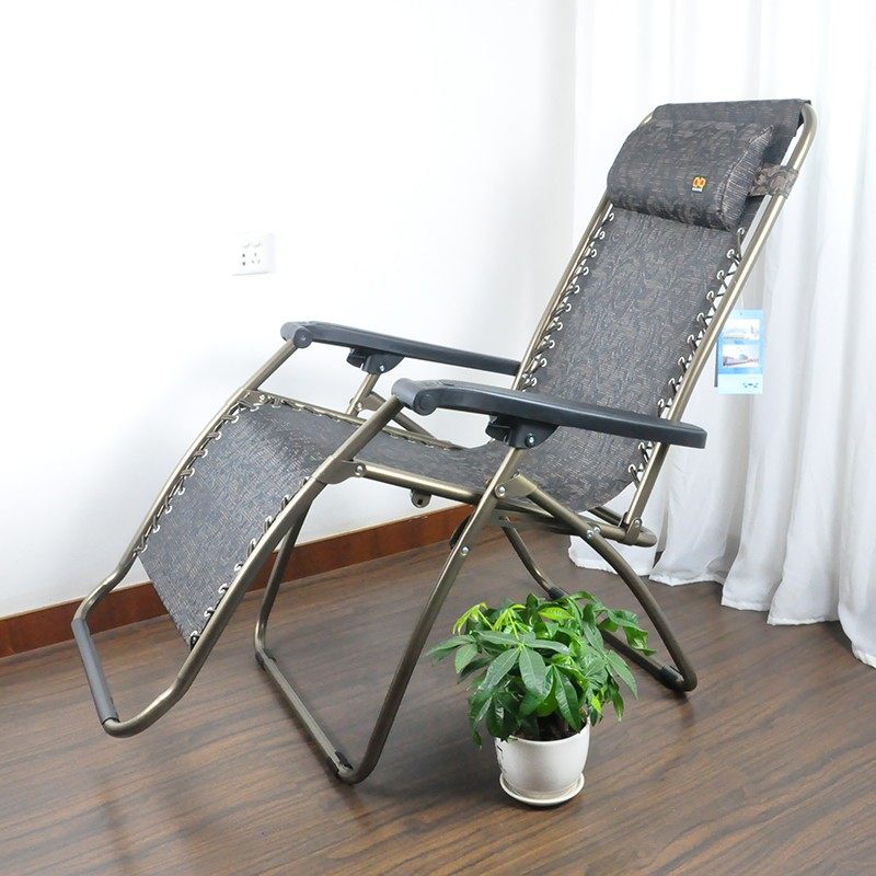 躺椅折叠椅子靠背家用休闲午休阳台晒太阳懒人孕妇沙滩床振东海椰