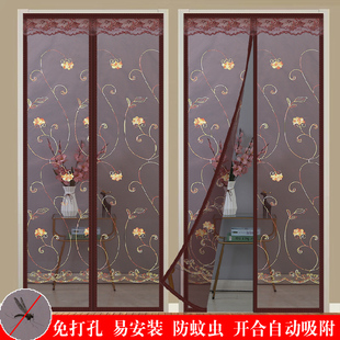 房门磁铁对吸沙窗魔术贴防蚊子夏季 防蚊门帘2025新款 防蚊虫家用免