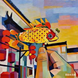 安徽徽州绝美鱼灯可发光树脂冰箱贴文创旅游纪念收藏品礼物伴手礼