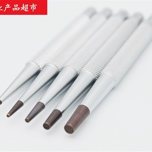 瑞士PB 工具DIY手工皮具滚花柄锥形凹头钉子冲725 Swiss 铆钉安装