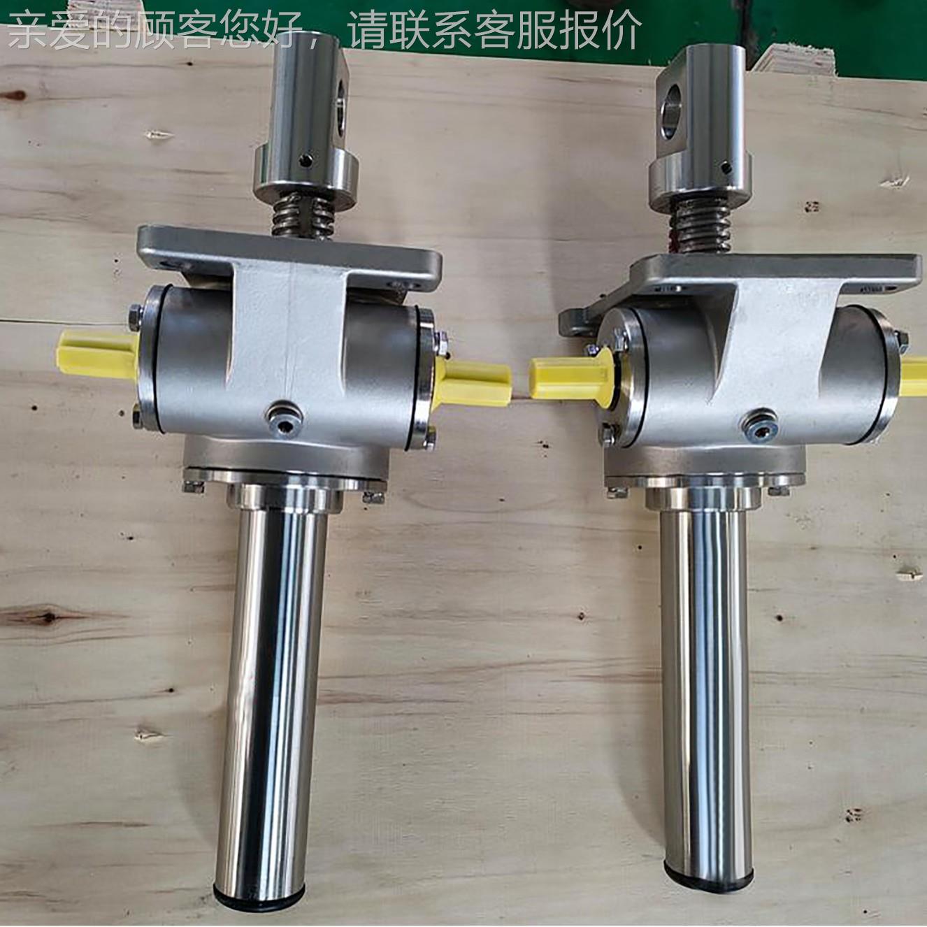 鲁ZSC德SJA螺旋丝杆降机杆不锈钢丝升升降机联动升降平台厂直家供