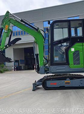 跨境商品2ton履带挖掘机 农用迷你excavator出口机型EPA/欧5认证
