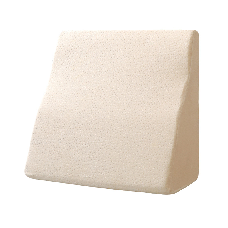 记忆棉三角枕靠枕 床头靠枕沙发大靠背垫 床上护腰靠背垫腰垫腰靠