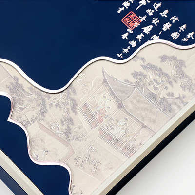 张家界莓茶礼盒空盒高档一斤装六安瓜片毛峰茶叶包装盒空礼盒定制