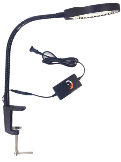 电子焊接 多功能带LED可调灯台夹式放大镜维修W台灯带放大镜