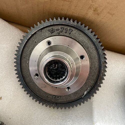 电动三轮车差速器齿轮包电机牙箱内B齿轮71齿55元齿63齿30mm