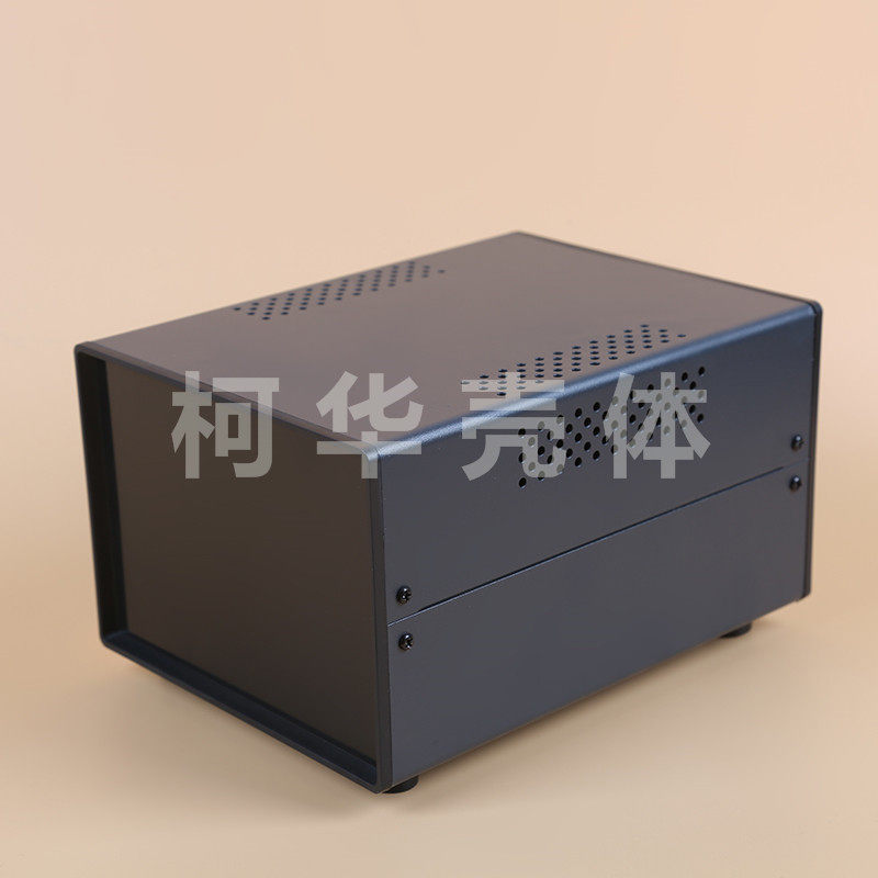金属控制b箱 电源仪表外壳 电子设备机箱110*150*200(前后塑料面