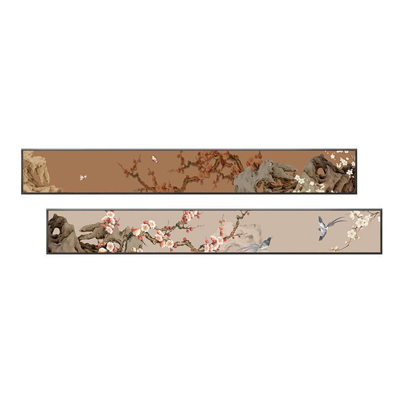 宋代美学挂画卧室床头装饰画中古风客厅沙发背景墙壁画中式房间画