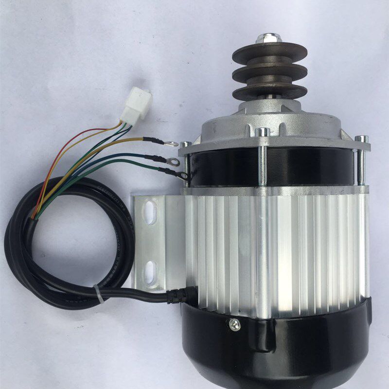 三轮车电机无刷中置皮带E轮电机48V500W